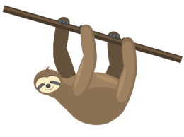 animals & Sloth free transparent png image.