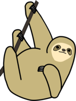 animals & sloth free transparent png image.