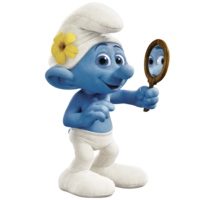 heroes & Smurfs free transparent png image.