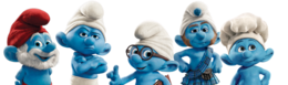 heroes & Smurfs free transparent png image.