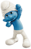 heroes & smurfs free transparent png image.