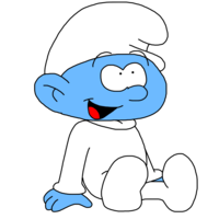 heroes & Smurfs free transparent png image.