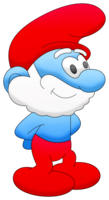 heroes & Smurfs free transparent png image.