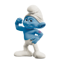 heroes & Smurfs free transparent png image.