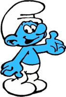 heroes & smurfs free transparent png image.