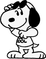 heroes & Snoopy free transparent png image.
