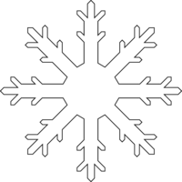 nature & snowflakes free transparent png image.