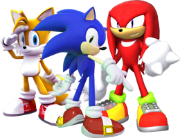 heroes & Sonic the hedgehog free transparent png image.