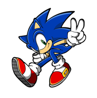 heroes & Sonic the hedgehog free transparent png image.