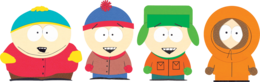 heroes & South Park free transparent png image.