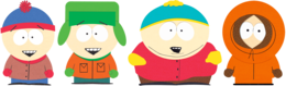 heroes & South Park free transparent png image.