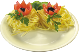 food & Spaghetti free transparent png image.