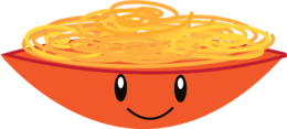 food & Spaghetti free transparent png image.