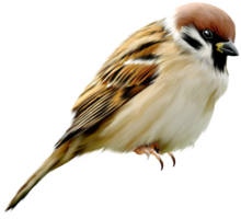 animals & sparrow free transparent png image.