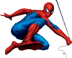 heroes & spider man free transparent png image.