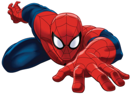heroes & Spider Man free transparent png image.