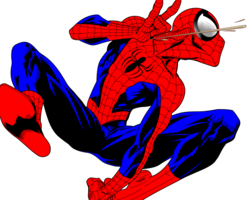 heroes & Spider Man free transparent png image.