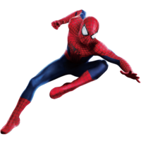 heroes & Spider Man free transparent png image.