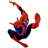 heroes & spider man free transparent png image.