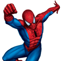 heroes & spider man free transparent png image.