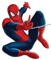 heroes & Spider Man free transparent png image.