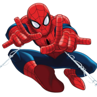 heroes & spider man free transparent png image.