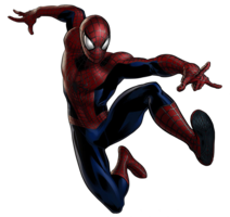 heroes & spider man free transparent png image.