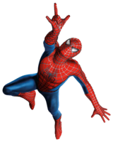 heroes & spider man free transparent png image.