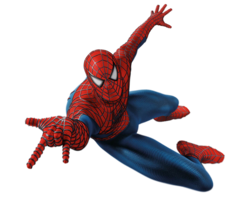 heroes & spider man free transparent png image.