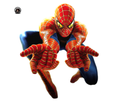 heroes & Spider Man free transparent png image.