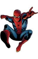 heroes & Spider Man free transparent png image.