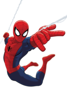 heroes & Spider Man free transparent png image.