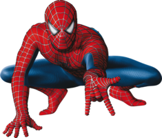 heroes & spider man free transparent png image.