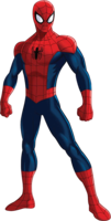 heroes & Spider Man free transparent png image.