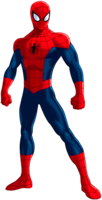 heroes & spider man free transparent png image.