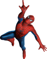 heroes & Spider Man free transparent png image.