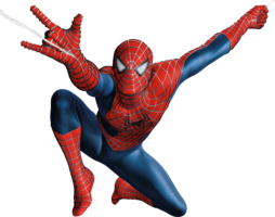 heroes & Spider Man free transparent png image.