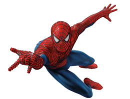 heroes & spider man free transparent png image.