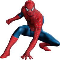 heroes & Spider Man free transparent png image.