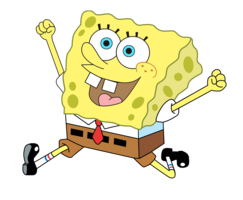 heroes & spongebob free transparent png image.