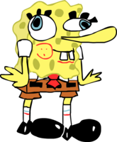 heroes & SpongeBob free transparent png image.