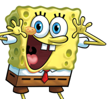 heroes & spongebob free transparent png image.