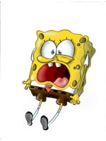 heroes & spongebob free transparent png image.