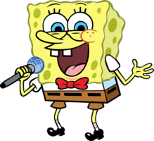 heroes & spongebob free transparent png image.