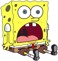 heroes & spongebob free transparent png image.