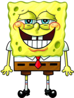 heroes & spongebob free transparent png image.