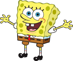 heroes & SpongeBob free transparent png image.