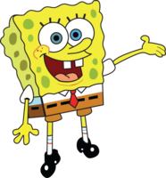 heroes & spongebob free transparent png image.