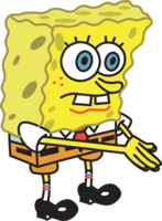 heroes & spongebob free transparent png image.