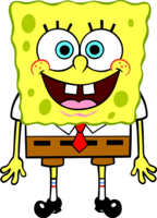 heroes & spongebob free transparent png image.